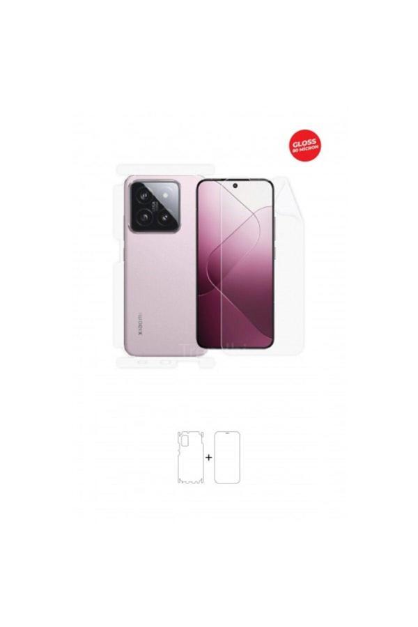 Xiaomi 14 Ön, Arka ve Yan 360 Derece Tam Kaplama Tpu Film - Image 1