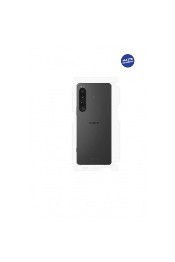 Sony Xperia 1 VI Mat Arka ve Yan Koruyucu Tpu Film - Image 1