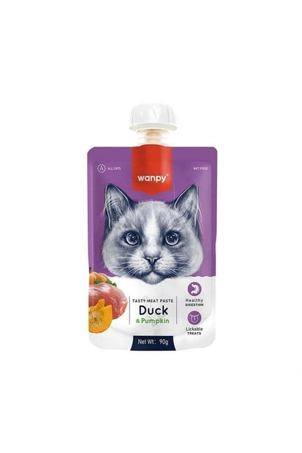 Taze Ördekl Ve Bal Kabaklı Kedi Et Ezmesi 90 gr - Image 1