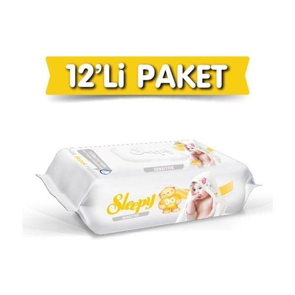 Sleepy Sensitive Islak Havlu 12x90'lı 1080 Yaprak - Image 1