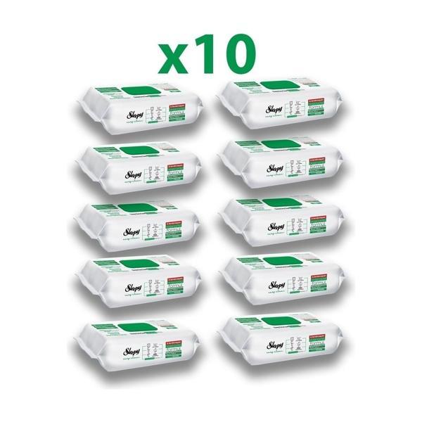 Sleepy Easy Clean Beyaz Sabun Katkılı Yüzey Temizlik Havlusu 100'LÜ - 10 Adet - Image 1