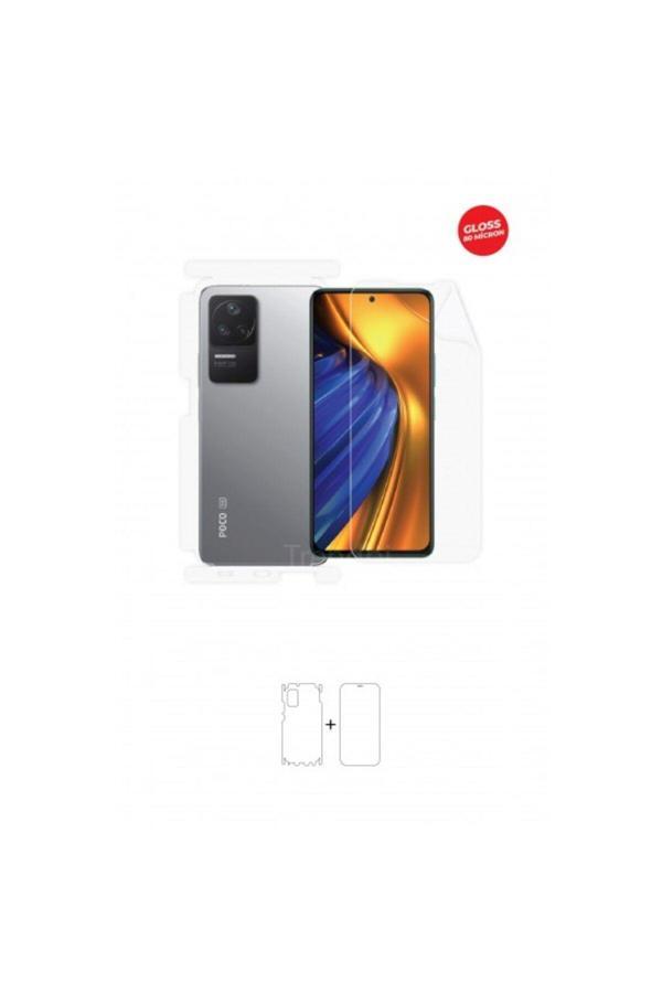 Xiaomi Poco F4 360 ° Full Body Ekran Koruyucu Kaplama Ön Arka Yan Darbe Emici Hd Film - Image 1