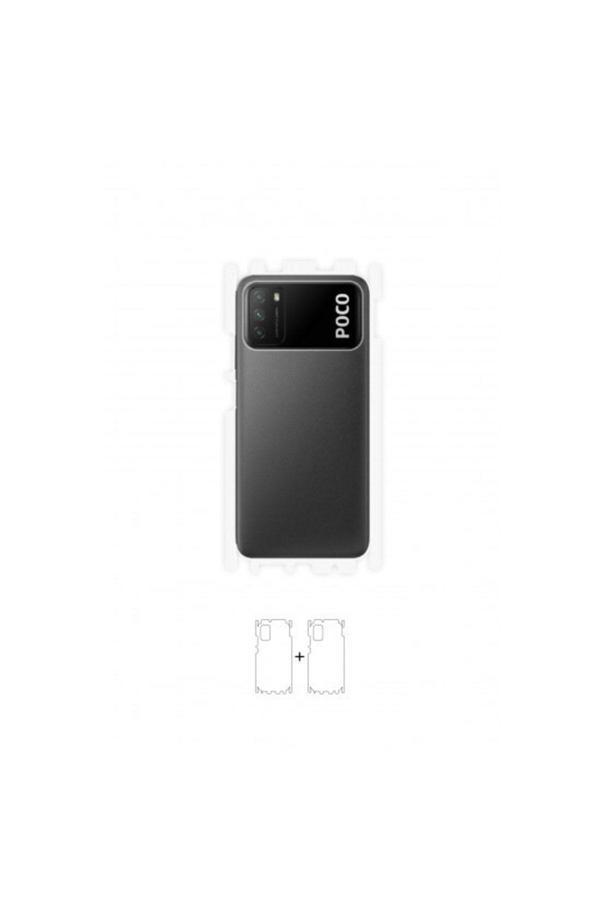 Xiaomi Poco M3 Arka Yan Koruyucu Darbe Emici Poliüretan Film Amerika Üretimi - Image 1