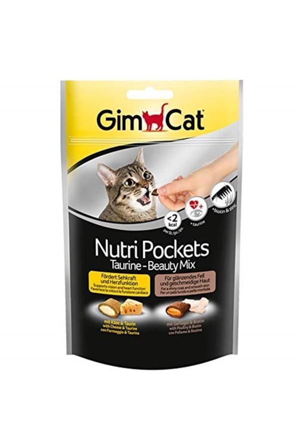 Nutripockets Kedi Ödülü Taurin&beauty 150gr - Image 1