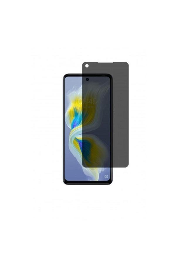 Tecno Camon 18 Mat Hayalet Ekran Koruyucu Kaplama Yandan Bakınca Görünmeyen Privacy Ekran Koruyucu - Image 1