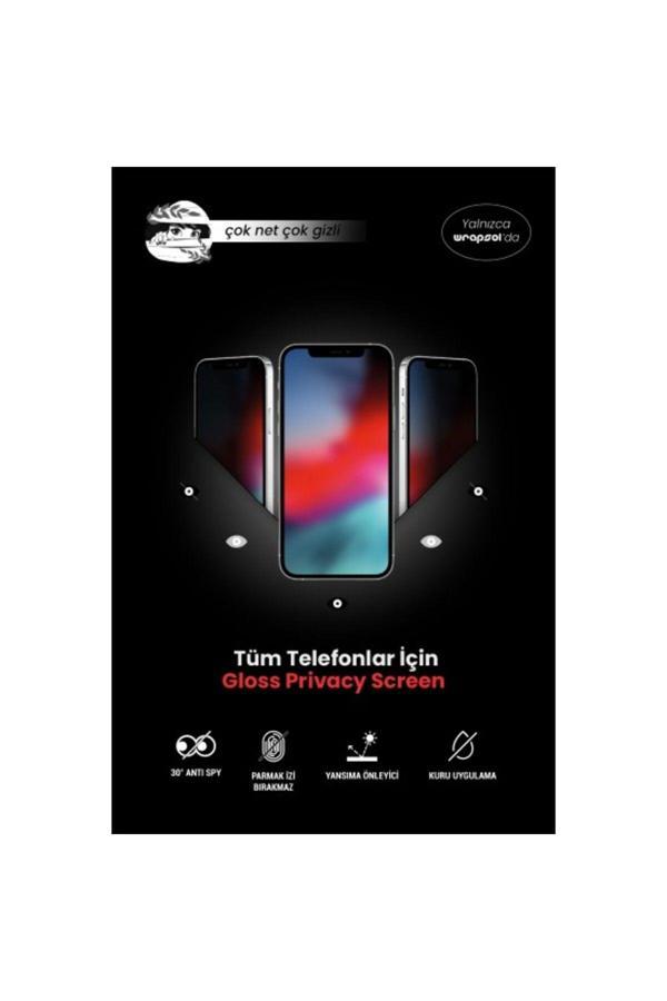 Samsung Galaxy A35 Parlak Hayalet Ekran Koruyucu Privacy Yandan Görünmeyen Film - Image 1