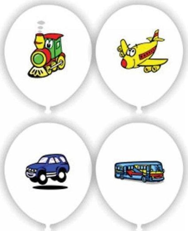 Vatan Balon Taşıt Desenli Vt925 (100 Lü Paket) - Image 1
