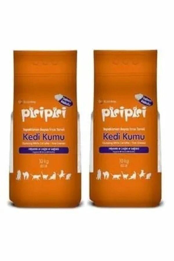 Sabun Kokulu İnce Taneli Topaklaşan Kedi Kumu 10 Kg x 2 Adet - Image 1