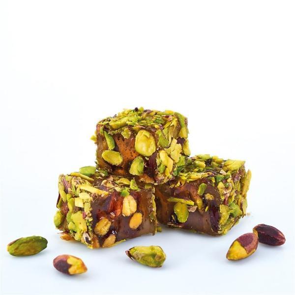 File Antep Fıstığı Kaplı Ballı Antep Fıstıklı Lokum 500g - Image 1