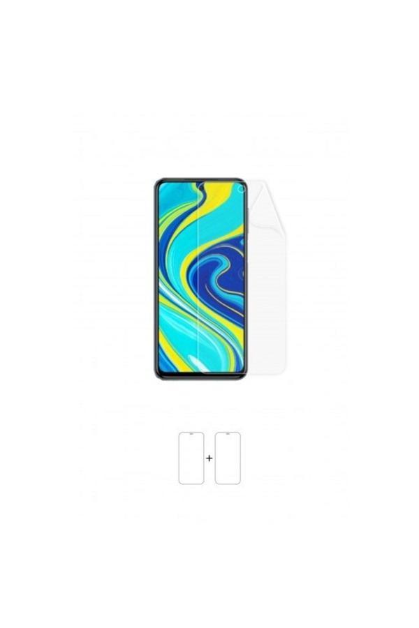Xiaomi Redmi Note 9 Pro Max Ekran Koruyucu Kaplama Darbe Emici Poliüretan Film Amerika Üretimi - Image 1