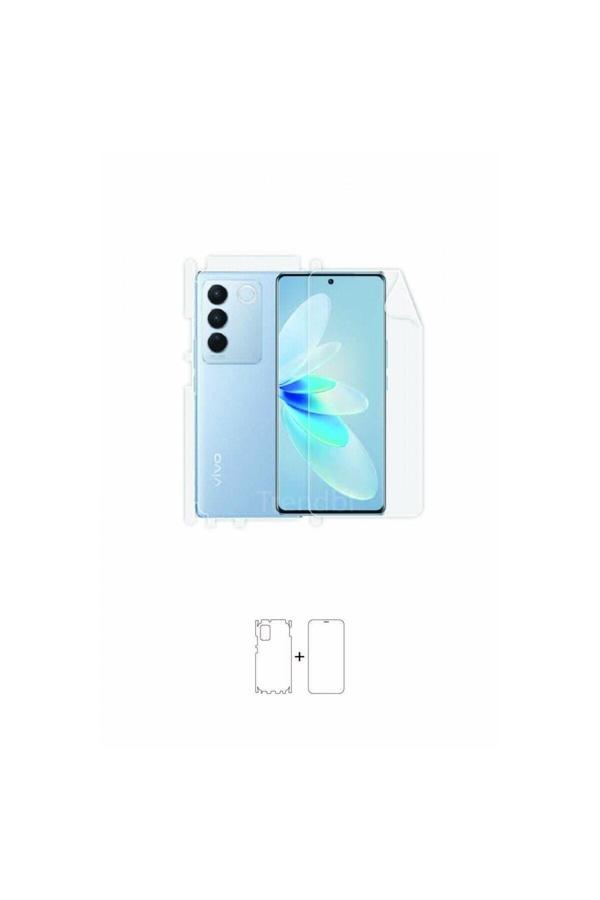 Vivo V27 5G Full Body 360 Derece Kaplama Ön Arka ve Yanlar Kaplayan Poliüretan Film - Image 1
