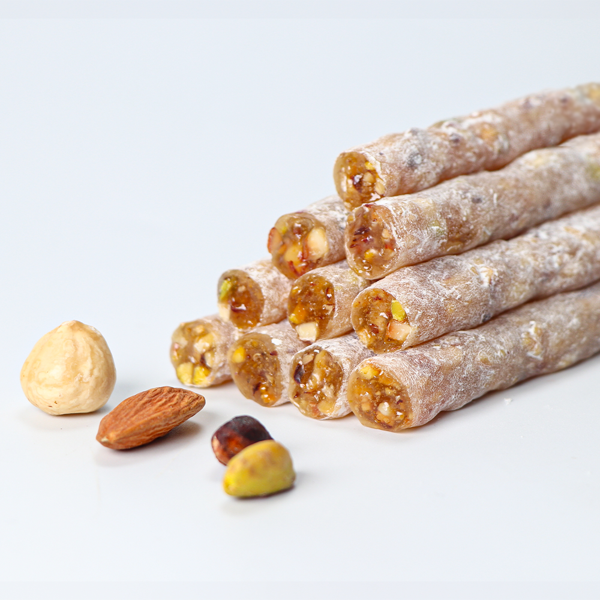 Ballı Fitil Lokum, Antep Fıstıklı, Fındıklı, Bademli 250g - Image 1