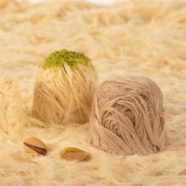 Kakaolu & Vanilyalı Antep Fıstıklı Pişmaniye 250g - Image 1