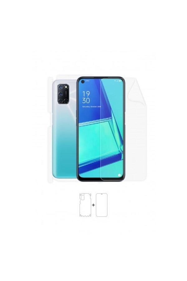 Oppo A39 360 ° Full Body Ekran Koruyucu Kaplama Ön Arka Yan Darbe Emici Poliüretan Film - Image 1