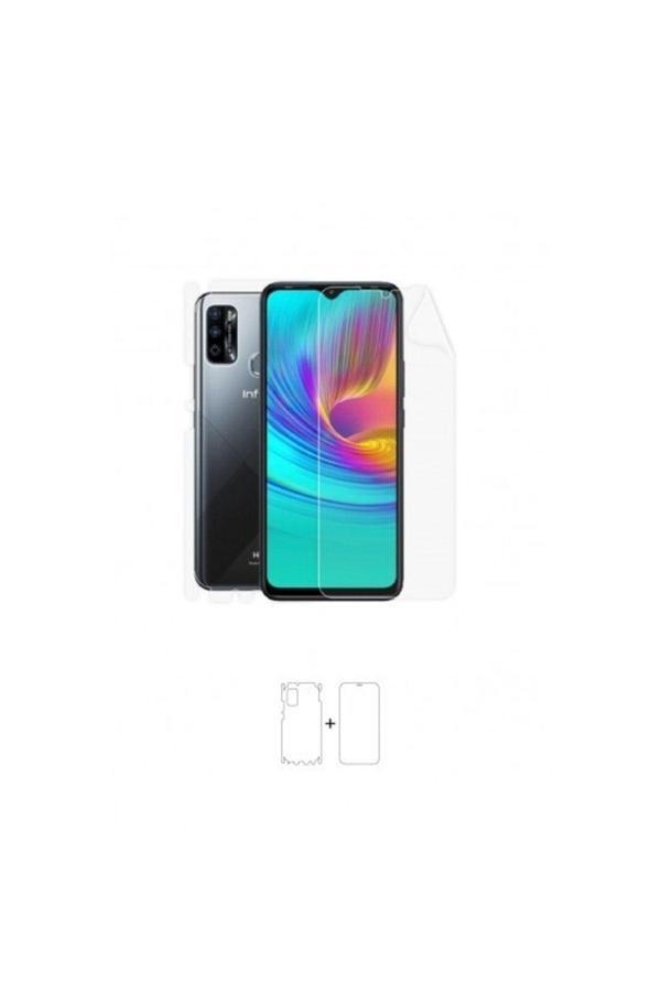 Infinix Hot Play 9 360 ° Full Body Ekran Koruyucu Kaplama Ön Arka Yan Darbe Emici Poliüretan Film - Image 1