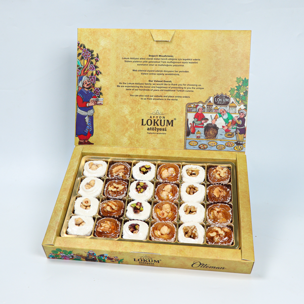 Karışık Çerezli Sarma Lokum 500g - Image 1