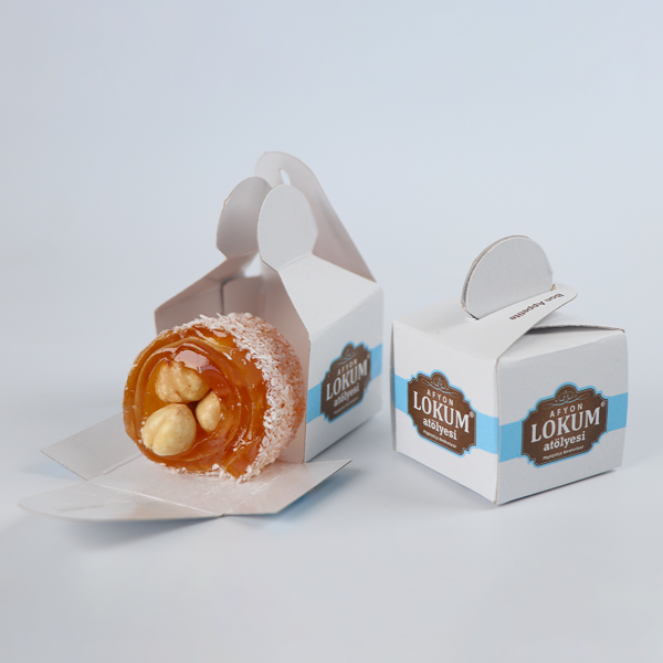 Klasik Fındıklı Sarma Lokum 250g (10 Adet Tekli Kutu İçerisinde) - Image 1