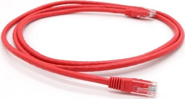 Vcom Cat6 1 Metre Kırmızı Utp Patch Kablo Np611B-R-1.0 - Image 1
