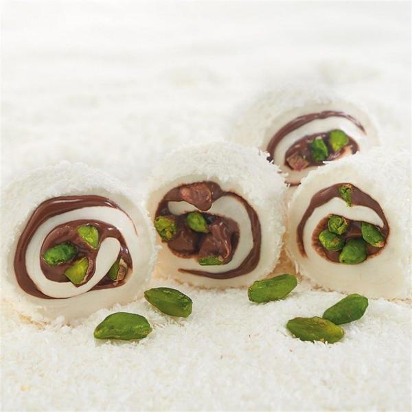 Sultan Çikolatalı Antep Fıstıklı Lokum 500g - Image 1