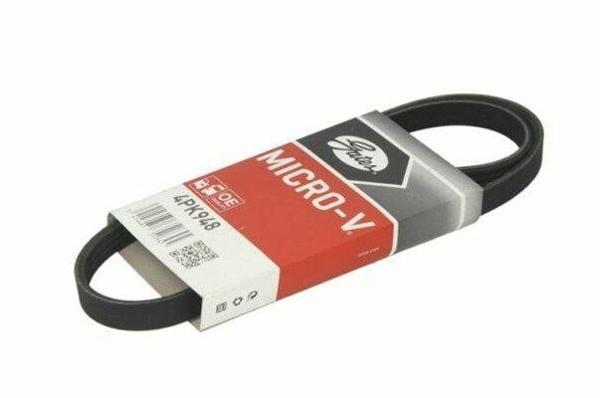 Chevrolet Kalos 1.2 8 Valf V Kayışı 4PK948 Gates - Image 1