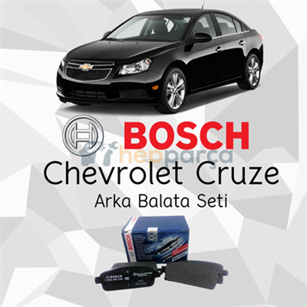 Chevrolet Cruze Arka Fren Balatası BOSCH - Image 1
