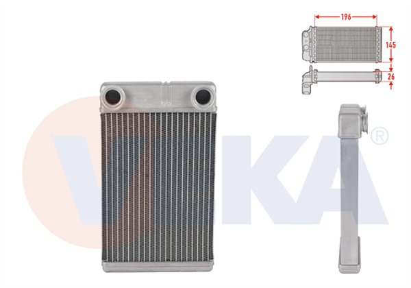 Chevrolet Yeni Aveo Kalorifer Peteği VEKA - Image 1