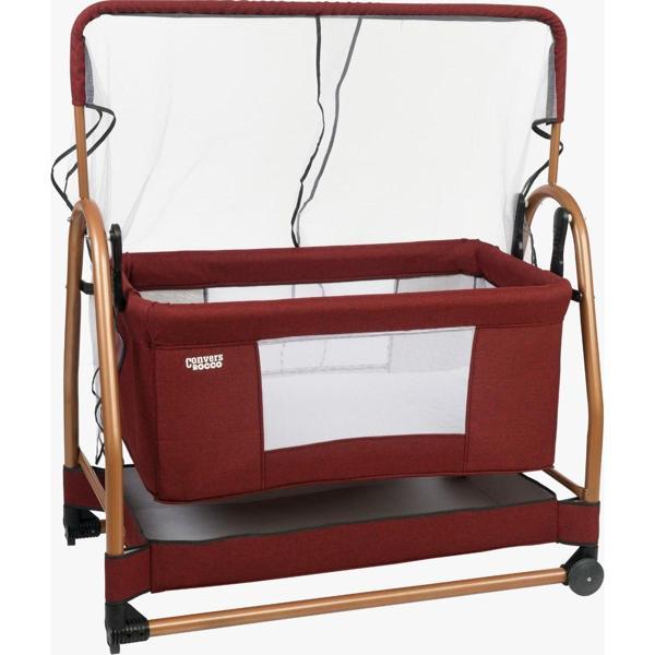 Rocco Sallanabilir Bebek Beşik - Bordo - Image 1