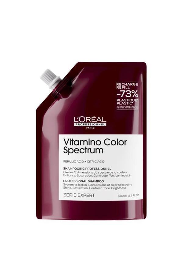 Loreal Professionnel Vitamino Color Spectrum Boyalı Saçlar İçin Solma Karşıtı Refill Şampuan 500 ml - Image 1