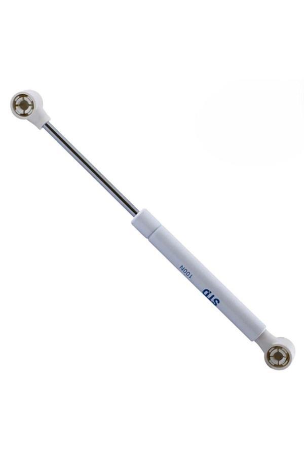 Std Dolap Amortisörü Gazlı Piston Kapak 100N - 27Cm Beyaz - Image 1