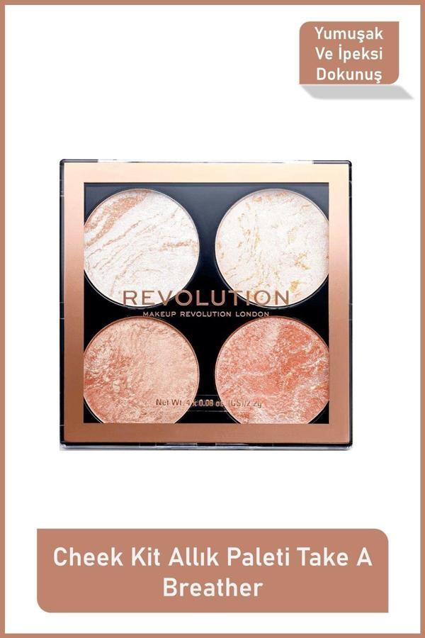 Revolution Cheek Kit Brozlaştırıcı Ve Aydınlatıcı 4'Lü Allık Paleti - Image 1