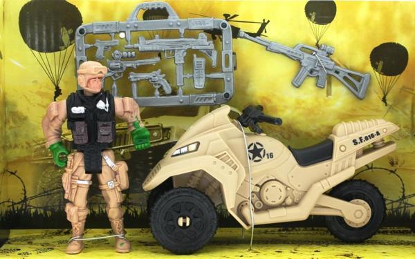 Combat Force Figür ve Motor - Image 1