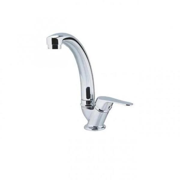 Gms Tek Girişli Mermer Üstü Lavabo Bataryası SR241 - Image 1