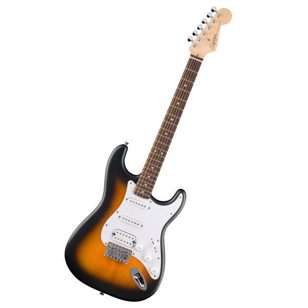Squier Debut Stratocaster HSS Sabit Köprü Laurel  Klavye 2 Ton Sunburst Elektro Gitar - Image 1