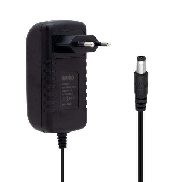 Weko 21 Volt - 1 Amper 5.5*2.5 Uçlu Priz Tipi Adaptör - Image 1