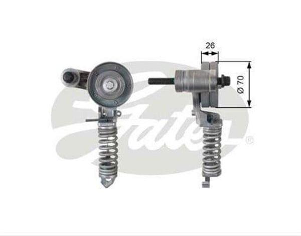 Opel Zafira C 1,4 V Kayış Gergi Kütüğü Komple Gates Marka - Image 1