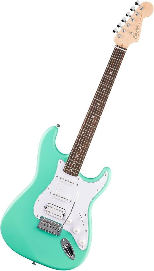 Squier Debut Stratocaster HSS Laurel Klavye Sea Foam Green Elektro Gitar - Image 1