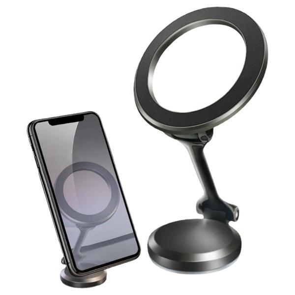 Büro Ev Ofis Arabası için 360 Dönen Katlanır Stand Manyetik Oto Telefonu Tutacağı - Image 1