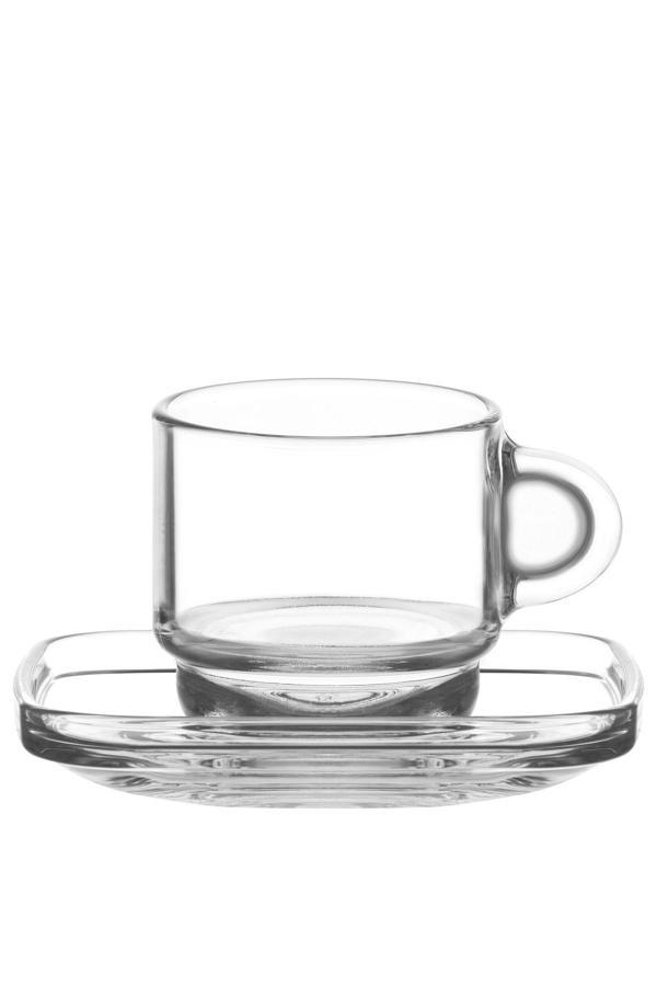 Lav cozy espresso kahve fincanı takımı - 12 parça kahve fincanı seti - Image 1