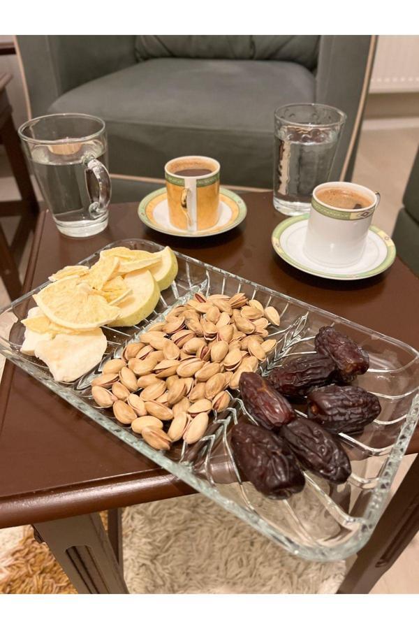 Paşabahçe elegant servis tabak bölmeli sunum tabağı 2 li - Image 1