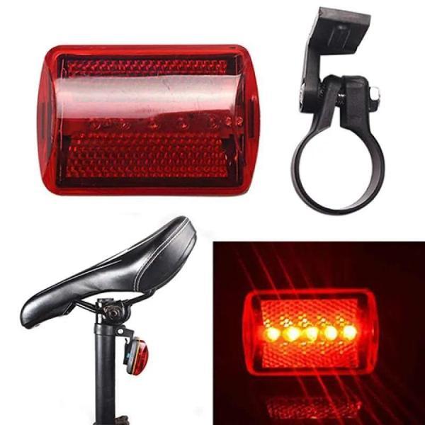 Büro Ev Ofis Yazlık Bisikleti için 7MOD 5LED Işıklı Arka Stop İkaz Lambası - Image 1