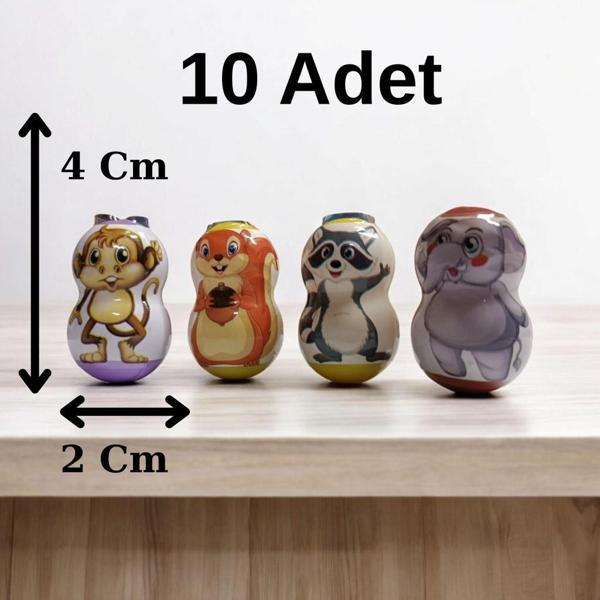 10 Adet Mini Hacıyatmaz – Düşer, Kalkar, Asla Pes Etmez!  - Image 1