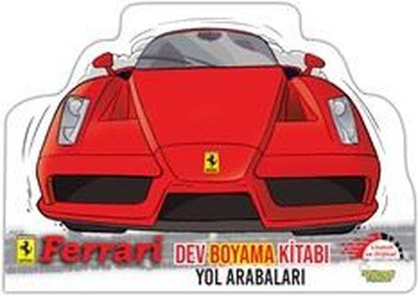 Ferrari Dev Boyama Kitabı Yol Arabaları - Selimer - Image 1