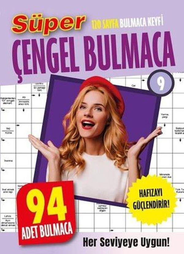 Süper Çengel Bulmaca 9 - Dokuz Yayınları - Image 1