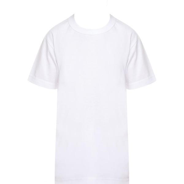 Seher Yıldızı Erkek Çocuk Sıfır Yaka Atlet Fanila Beyaz - Image 1