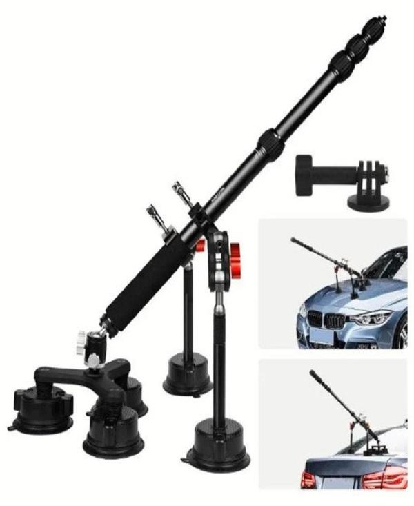 Böwee SY025 Vakumlu Araç Montaj Kiti 150cm Teleskopik Selfie Çubuğu ile - Image 1