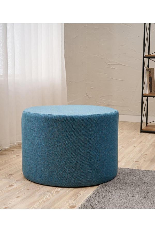Favora Likya Puf - Mavi - Image 1