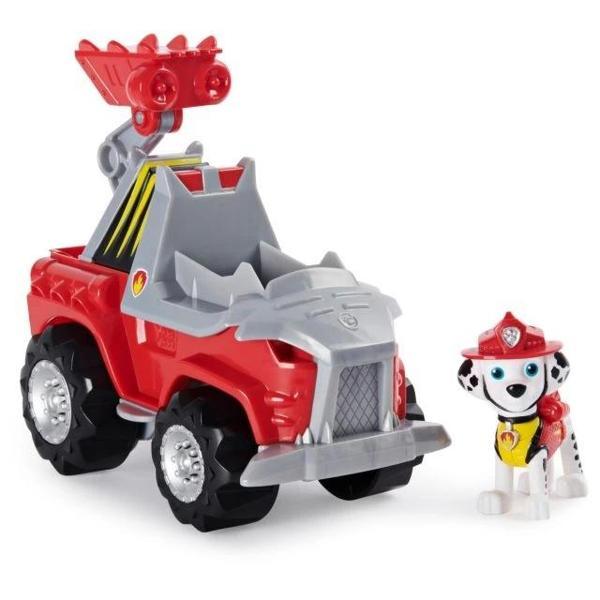 Paw Patrol, Dinozor Figürlü Rev Up Aracı Dino Marshall Vehicle - Image 1