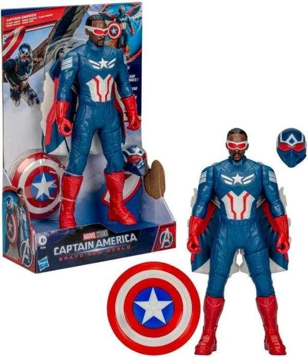 Marvel Avengers Kaptan Amerika: Cesur Yeni Dünya Uçuş Modu Figürü - Image 1