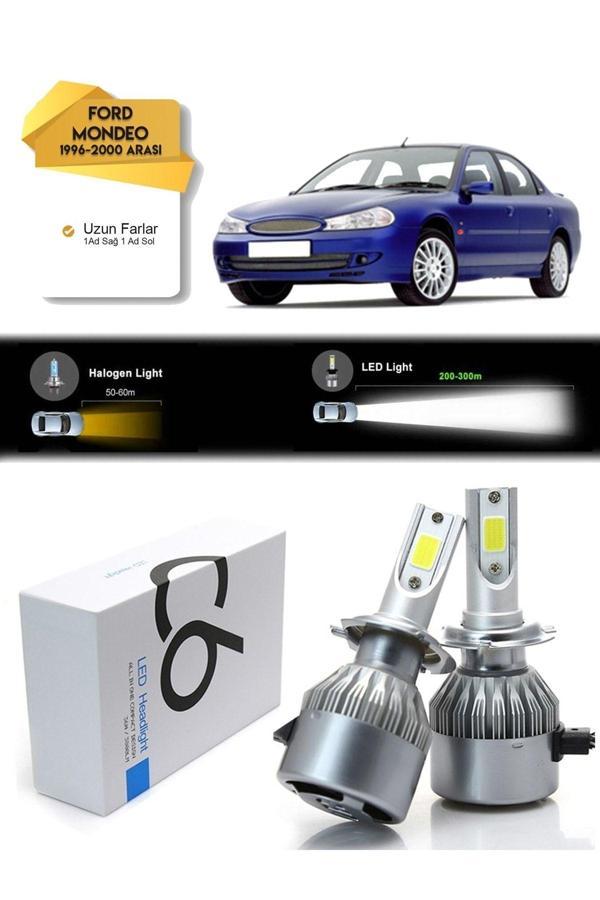 C6 Led Ford Mondeo Uzun Far Led Xenon Şimşek Etkili 1996-2000 Arası Uyumlu - Image 1