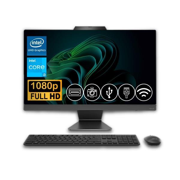 Asus i3-1215U 8GB DDR5 128GB M.2 SSD A3402WVAK-I38256B0D ATL1  23.8" Fdos All In One Bilgisayar  - Image 1